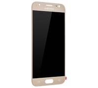 Pantalla LCD Galaxy J3 2017 + P. de vidrio Kit original - Oro