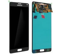 Pantalla LCD Galaxy Note 4 + pantalla de vidrio Kit original Samsung - Negro