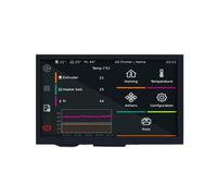 Pantalla LCD HDTV de 7 pulgadas, resolución de 1024 x 600, pantalla táctil capacitiva de 5 puntos, repuesto para accesorios de computadora de PC, pantalla táctil