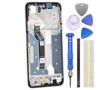 Pantalla LCD IPS de repuesto para Motorola Moto G35 XT2433-5 con montaje de marco negro de 6.75 pulgadas