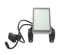 Pantalla LCD M5, ABS Pantalla LCD de Baja Tasa de Fracaso del Panel Conector de la Bicicleta Eléctrica para Scooter Modificación de la Bicicleta Eléctrica