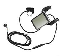 Pantalla LCD M5 para E-Bike y Scooter Eléctrico, Velocímetro de 5 Pines con Control, ABS y Carcasa de Acero, Pantalla Stalinite, Negro