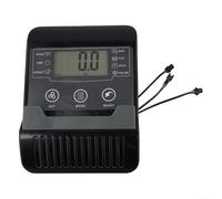 Pantalla LCD Máquina de Remo Contador Velocímetro Monitor Pieza de Repuesto Con Modo de Escaneo Tiempo Velocidad Distancia Seguimiento de Calorías Negro