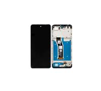 Pantalla LCD - Motorola - Moto G04 - Negro - Con chasis - Pantalla táctil