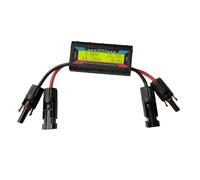 Pantalla LCD multifunción profesional de 200 A para pruebas de eficiencia de vuelo solar, herramienta de medición de vuelo