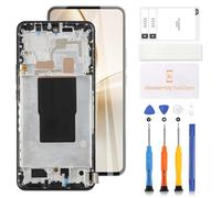 Pantalla LCD OLED para Xiaomi 12T Pantalla LCD para Xiaomi 12T Pro 5G 22071212AG 22081212UG 22081212G Pantalla táctil Digitalizador de repuesto con herramientas (negro con marco)