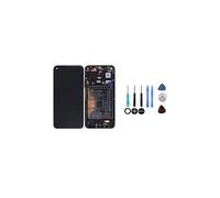 Pantalla LCD Original y Cristal Táctil Phantom Black Montados en Chasis y Batería para Honor 20 Pro YAL-L41 YAL-AL10 YAL-TL10