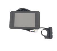 Pantalla LCD para bicicleta eléctrica para controlador KT, modelos compatibles LCD8H 24V 36V 48V con conector SM que muestra velocidad, distancia y códigos de falla