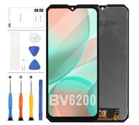Pantalla LCD para Blackview BV6200 de repuesto para Blackview BV6200 Pro, pantalla LCD táctil, digitalizador, montaje de vidrio con herramienta de 6.56 pulgadas (negro sin marco)
