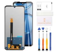 Pantalla LCD para Doogee S200, pantalla de repuesto para Doogee S200 de 6.75 pulgadas, pantalla LCD táctil, kit de reparación de montaje completo con herramientas (negro)