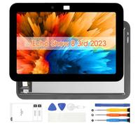 Pantalla LCD para Echo Show 8 de 3ª generación de repuesto para Echo Show 8 3ª 2023 R85SD6 táctil digitalizador con kits de reparación (negro, 8.8 pulgadas)