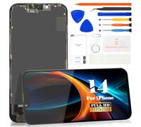 Pantalla LCD para iPhone 14 para iPhone 14, reemplazo de pantalla para iPhone 14, digitalizador, montaje A2882, A2649, A2881, A2884, A2883 (negro)