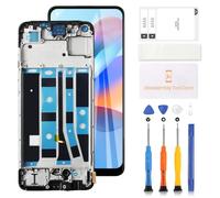 Pantalla LCD para Oppo A78 4G CPH2565, pantalla LCD, digitalizador interno para Oppo A78 4G, kit de piezas de reparación con herramientas (negro)