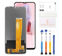 Pantalla LCD para Oukitel C36 de repuesto para pantalla LCD Oukitel C36, kit de reparación de montaje de digitalizador táctil con herramientas (negro sin marco)
