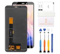 Pantalla LCD para Oukitel WP32 Pro Pantalla de repuesto para Oukitel WP32 Pro LCD Display Digitalizador Asamblea de reemplazo de pantalla táctil de vidrio con herramientas (negro sin marco)