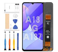 Pantalla LCD para Samsung Galaxy A13 SM-A137 de Repuesto para SM-A137F SM-A137F/DSN LCD Pantalla táctil digitalizador Kit de Piezas de reparación (no Compatible con A13 5G)