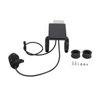 Pantalla LCD retroiluminada HD para patinete eléctrico, pantalla de velocidad y kilometraje de la batería, alta precisión, impermeable, 24-60 V, material ABS para patinetes