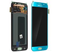Pantalla LCD Samsung Galaxy S6 + pantalla de vidrio Kit original Samsung - Azul