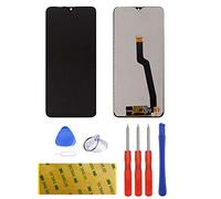 Pantalla LCD Táctil Asamblea Repuesto Compatible con Samsung Galaxy A10 Negro Táctil digitalizador Asamblea Pantalla (sin Marco) de Recambio Herramientas ,kit completo de herramientas de reparación