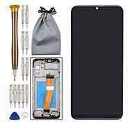 Pantalla LCD táctil de cristal digitalizador de montaje completo con marco de repuesto para Samsung Galaxy A02s SM-A025F SM-A025G SM-A025M