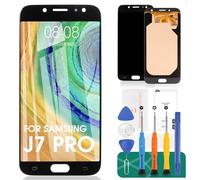 Pantalla LCD TFT de repuesto para Samsung Galaxy J7 Pro 2017 J730 J730F/DS J730G/DS J730GM/DS pantalla LCD de 5.5 pulgadas, digitalizador de pantalla táctil (no AMOLED original) (negro)