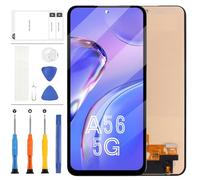 Pantalla LCD TFT para Samsung Galaxy A56, pantalla LCD para Samsung Galaxy A56 5G A566, SM-A566B, A566E, A566B/DS LCD táctil digitalizador kit de repuesto (negro, sin huellas dactilares)