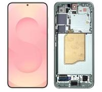 Pantalla LCD TFT para Samsung Galaxy S25 Samsung S25 SM-S931B SM-SM-S931U SM-S931W digitalizador táctil kit de reparación con fama (negro, sin huellas dactilares)