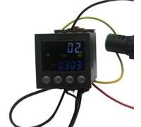 Pantalla LCE DH48S-S MG6A-5TX 0,1 s-990h AC110V220V ciclo de repetición temporizador programable relé de interruptor de tiempo con Base de enchufe(AC110V)