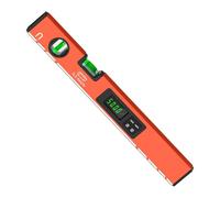 Pantalla LED de niveles digitales de aluminio para lectura clara, torpedos de burbujas iluminados para carpintería digital