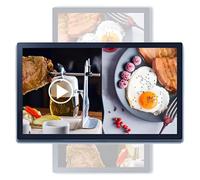 Pantalla LED digital publicitaria - Valla publicitaria montada en la pared para restaurantes, pantalla de paisaje/retrato, publicación remota/USB para videos e imágenes