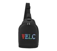 Pantalla LED Fanny Pack Programable Pantalla de Anime Mochila Bluetooth USB Fuente de alimentación Píxel Pixel Fashion Sling Bag para Viajar en Bicicleta de Viaje Aventuras al
