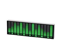 Pantalla LED Music Spectrum, Luz de Ritmo Controlado por Sonido, Analizador de Espectro Música con Sensor, Luz Ambiental Recogida Voz para Sala Juegos Coche Decoración