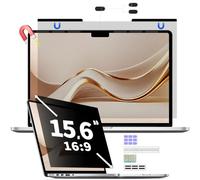 Pantalla magnética de privacidad para laptop de 15.6 pulgadas 16:9, protector de privacidad extraíble de 15.6 pulgadas con filtro de privacidad para Lenovo HP, Dell, Acer, Asus, Thinkpad Envy