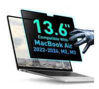 Pantalla magnética de privacidad para MacBook Air de 13.6 M2 antiluz Azul antideslumbrante, Filtro Protector de Pantalla | Protección Ocular Filtro de Bloqueo de luz Azul para MacBook Air de13.6 2022