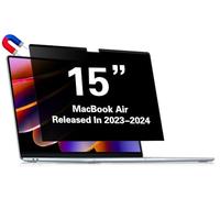 Pantalla magnética de privacidad para MacBook Air de 15 pulgadas (2023, M2) protector de privacidad extraíble para laptop y protector antirreflejos