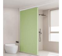 Pantalla magnética para puerta plegable con aislamiento térmico y barra telescópica, divisor de habitación para sala de estar y cocina, cortina de ducha (240 x 200 cm nergética y fácil
