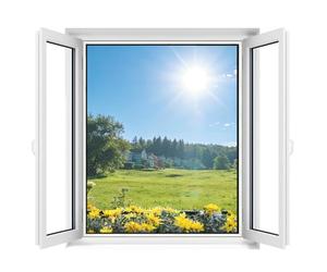 Pantalla Microperforada Universal para Ventanas Apalus, Malla lavable, Red Ajustable, Tamaño de la Ventana DIY - Protección total (Tamaño máximo 130x150CM, Blanco)