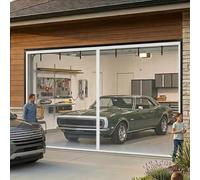 Pantalla Mosquitera Magnética Garaje de 2 autos, Malla De Fibra Vidrio