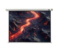 celexon Pantalla motorizada Incluido Mando a Distancia para Escuela, proyección, presentación y Cine en casa Profesional - 280 x 210 cm - 4:3