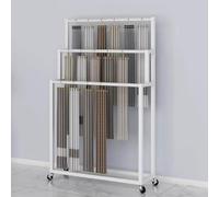 Pantalla móvil independiente para bufandas y cinturones: organizador versátil para chales, hiyabs, pantalones, cortinas - Solución de tienda de ropa