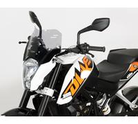Pantalla MRA S - Spoiler - negro KTM Duke 125/200/390