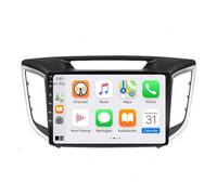 Pantalla Multimedia con Carplay y Android Auto para Hyundai Creta IX25 2014-2018 Pantalla Táctil, Navegación GPS WiFi Bluetooth, Cámara Trasera, Radio FM/RDS Dsp, 8 Nuclear 8G+256G
