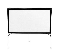 pantalla mural portatil approx 77 183x102 cm marco plegable proyeccion de doble cara bolsa de transporte