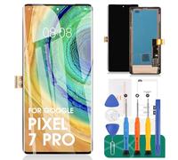 Pantalla OLED para Google Pixel 7 Pro 5G de repuesto para Google Pixel 7 Pro GP4BC GE2AE pantalla LCD para Google Pixel 7 Pro digitalizador pantalla táctil de repuesto 5G con marco
