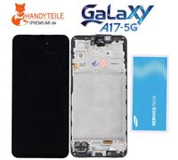 Pantalla Original Para Samsung Galaxy A17 5G SM-A176B LCD Service Pack Con Marco