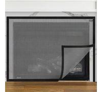 Pantalla para chimenea, cubierta de malla para chimenea, cubierta de chimenea a prueba de bebés para evitar que bebés y mascotas estén cerca de la chimenea, cubiertas de chimenea para interiores