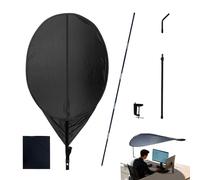 Pantalla Para Cubículo,Ajustable Con Anti-Reflejos Privacidad | Sombra Para Escritorio De Oficina Techo Cubículo,Para Bloqueo De Monitor Prevención De Distracciones En Trabajo Y Estudio