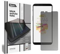 dipos Protector de Pantalla Antiespía para OnePlus 5T | Película protectora mate, filtro de privacidad 4 vías, ajuste perfecto, antiarañazos, sin burbujas, autoadhesivo