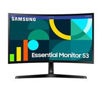 Monitor - SAMSUNG Essential Monitor S3 S36GD, 24 ", Full-HD, 4 ms, 100 Hz, Negro