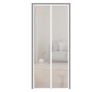 Pantalla para puerta de gato, a prueba de , barreras resistentes para mascotas, barrera reforzada flexible montada con adhesivo para cocina, dormitorio, almacén, pasillo, apartamento, patio